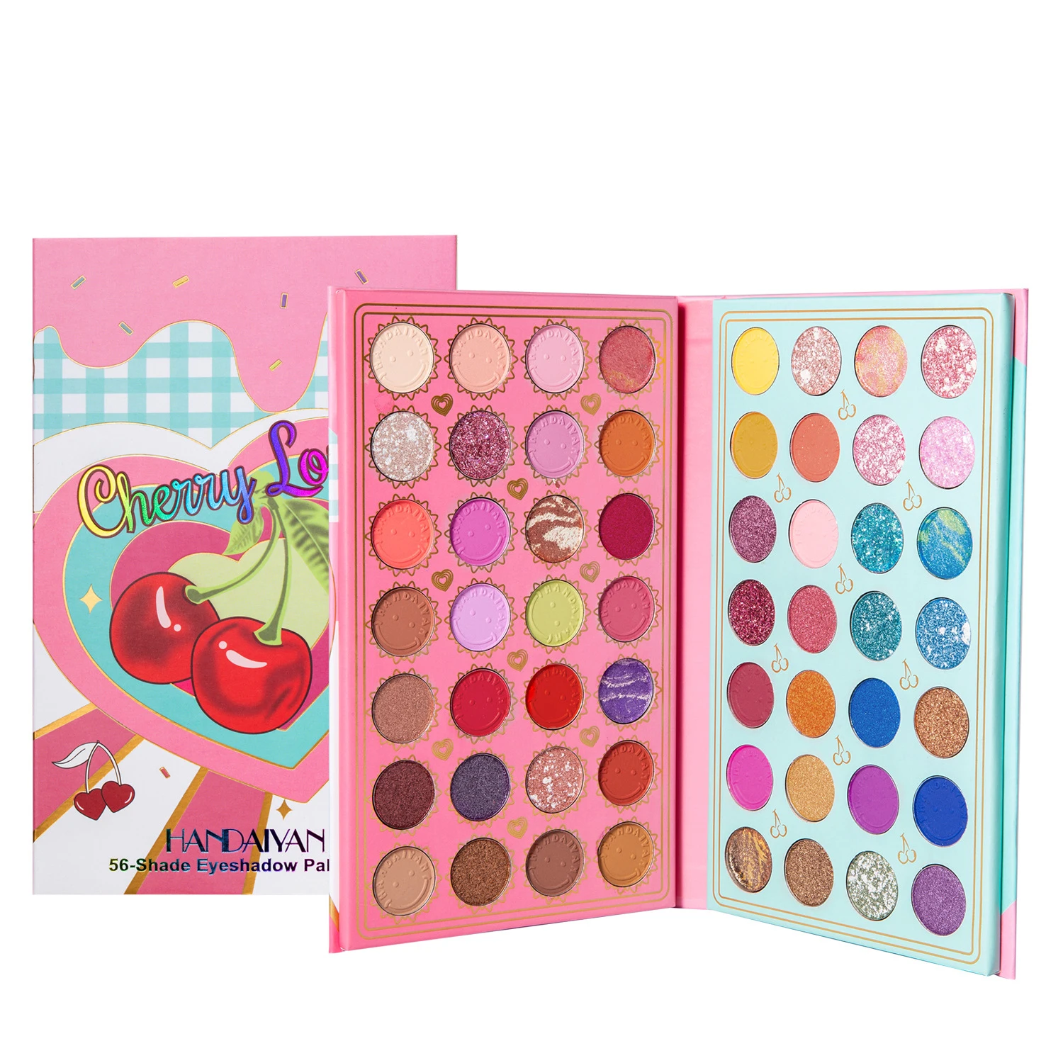 Профессиональный макияж, 56 цветов, макияж, тени для век, дешевая матовая Мерцающая косметика, палитра теней для век по низкой цене