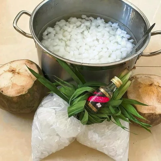 Консервированная желатина-де-Коко-Гранд-де-десерт-Ната-де-Коко, консервированное кокосовое желе, конкурентоспособная цена