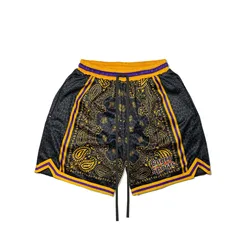 Basketball Uniform Double Layer Mesh Shorts Basketball Shorts