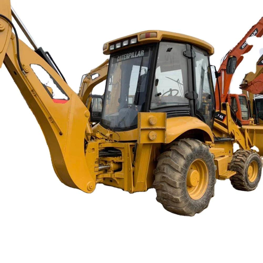 CAT 416E for sale, Caterpillar used backhoe loader in China 416 420 excavator multiple units for big construction companies