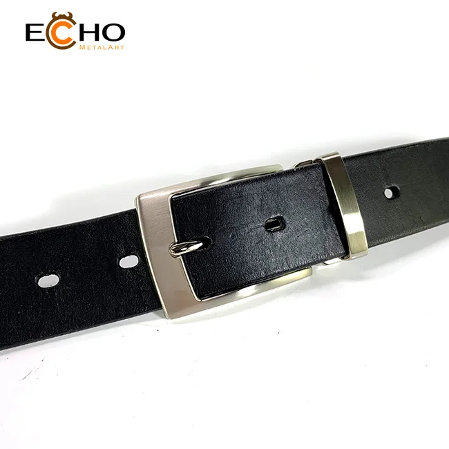 Classical 35mm buckle with prong suitable for cowhide leather belt