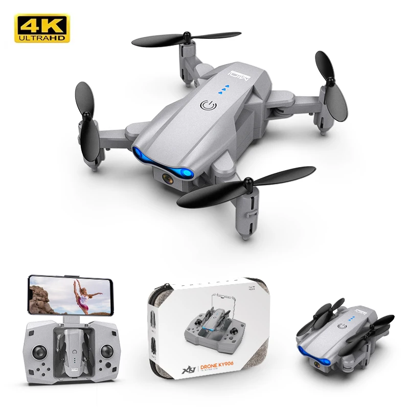 Flyxinsim 2022 Best Pocket Drones Mini,Ky906 Drone Toys For Kids,Foldable Small Mini Drone With Camera