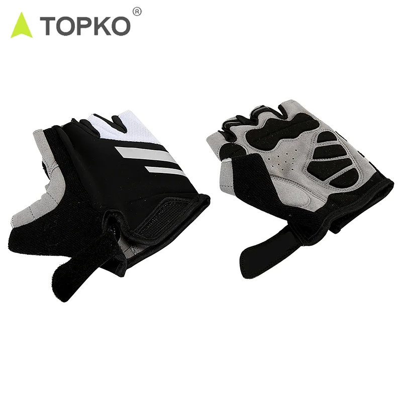 TOPKO High Quality Workout Exercise Training Fitness Bodybuilding Weight Lifting Gym Gloves for Men & Women Fitness Gloves