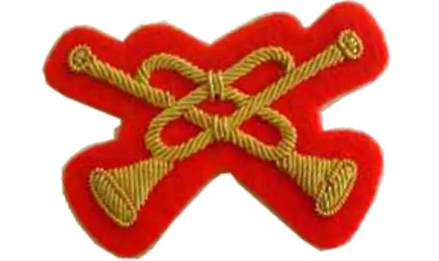 CROSSED AXES MESS DRESS - INFANTRY PIONEER Custom Hand Embroidered Bullion Metal Wire Badges PVC Rubber logo and Patches