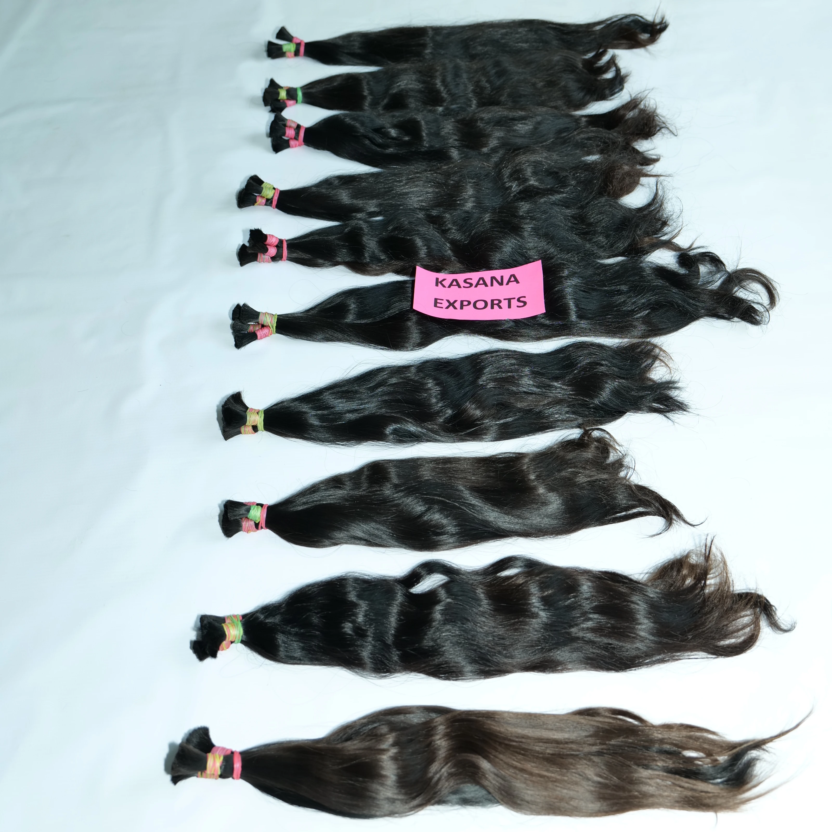 100% Bulk indian virgin wholesale unprocessed raw unprocessed weaving cuticle aligned human hair
