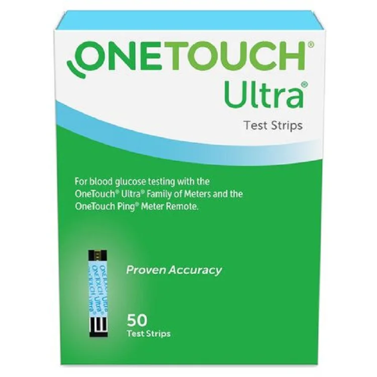 One Touch Ultra Blue Diabetic Test Strips 50ct