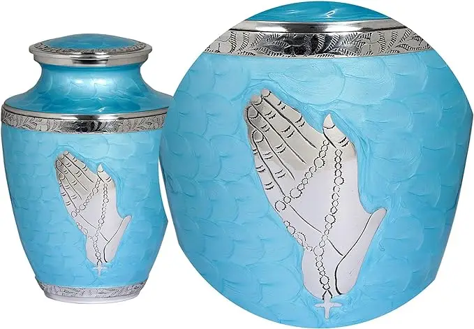 Factory Wholesale Sale on Brass Made Adult Ash Cremation Urn for Worldwide Buyers