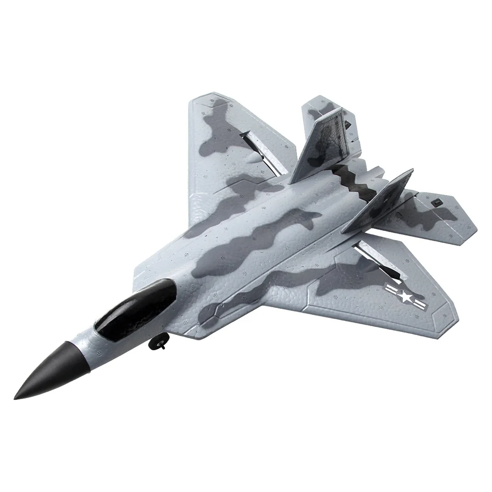 FX922 F-22 истребитель Raptor RC модель самолета с дистанционным управлением 2 4 ГГц высокотехнологичный самолет 4CH планер детский Радиоуправляемый игрушки подарки для мальчиков