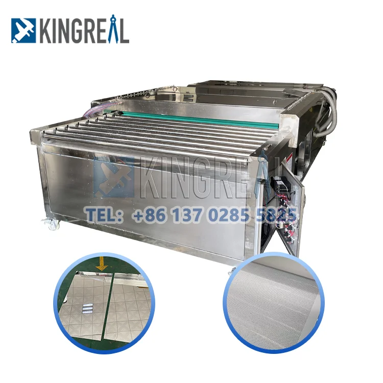 Automatic Metal Plank Clean Degrease Machine for Production Line Aluminum Ceiling Metal Sheet Panel Cleaning Machine