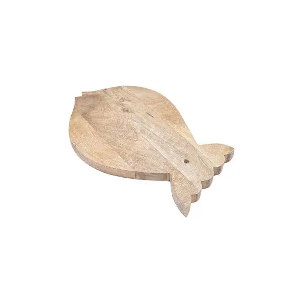 Lowest prices Customized shape and size mango wood chopping board Fish shape chopping board Different shape cutting board