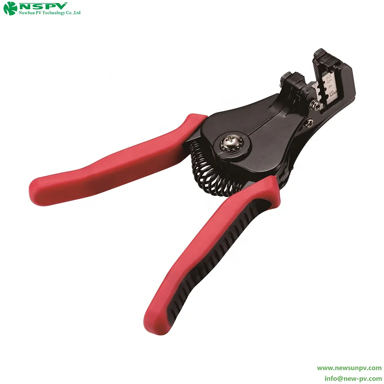 Solar Wire Stripper Metal Hand Tool Use In Solar System For PV Connector