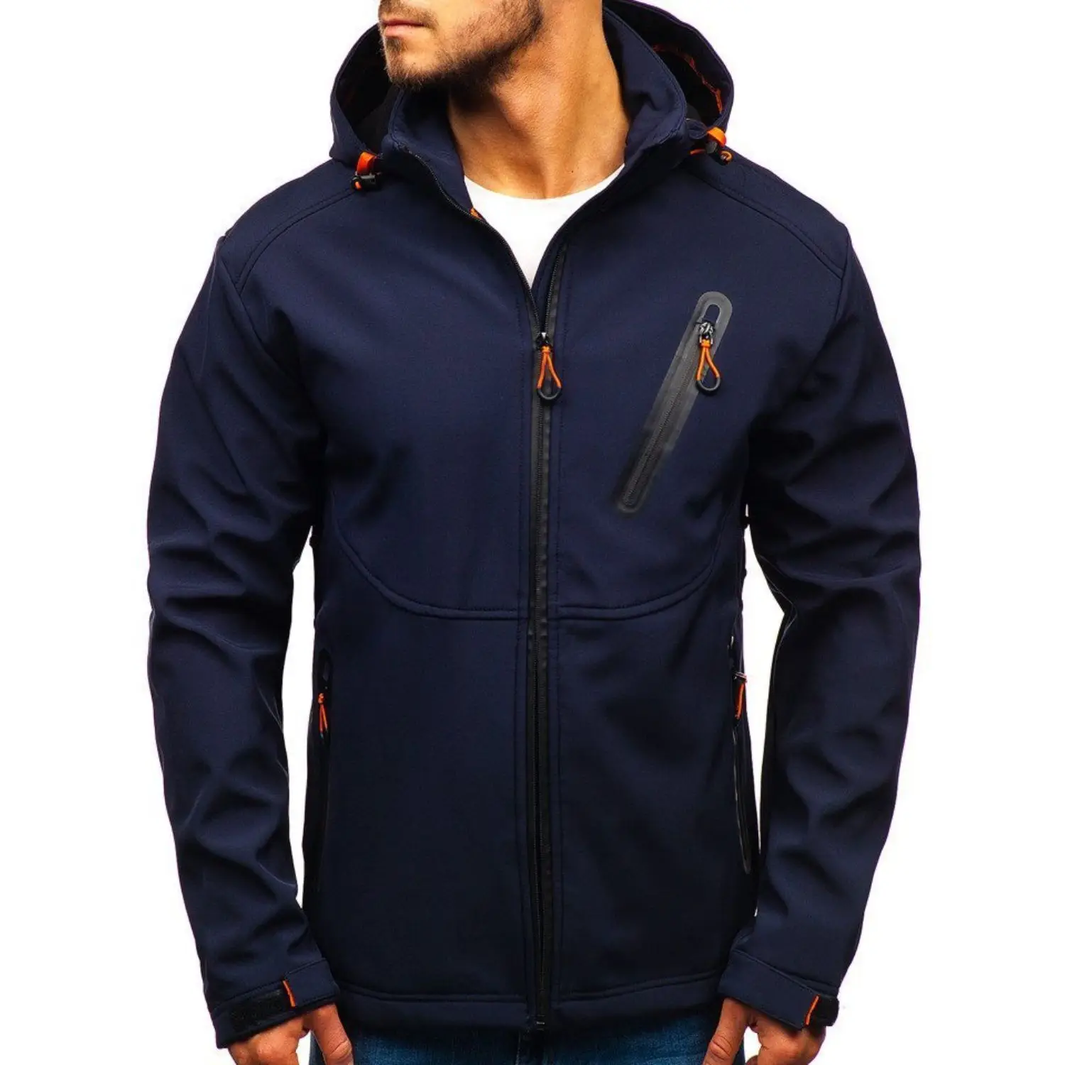 Quick-Dry Windproof Jacket Camp Hiking Men Brand Outdoor Trekking Jackets Outdoor Sport Softshell Jackets Mesh Breathable