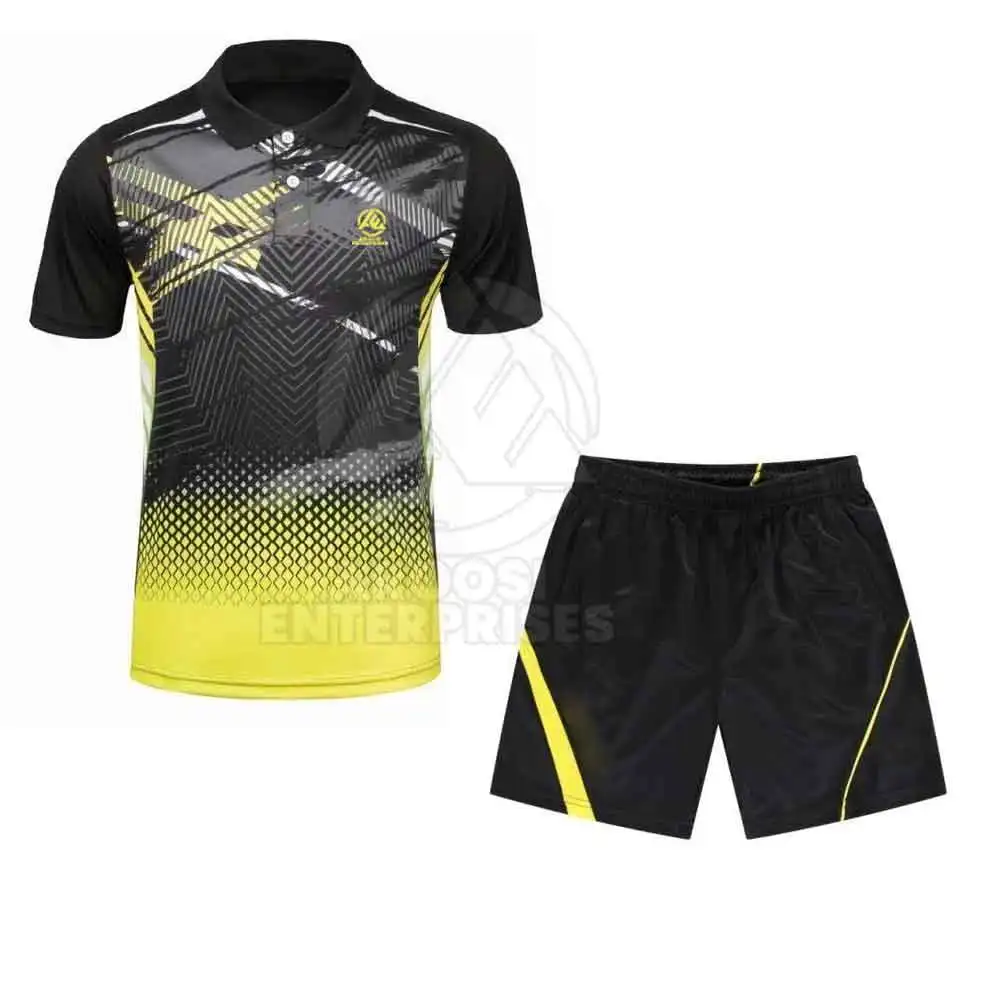 Made In Best Material Plus Size Men Tennis Uniform Bulk Quantity Cheap Price Tennis Uniform
