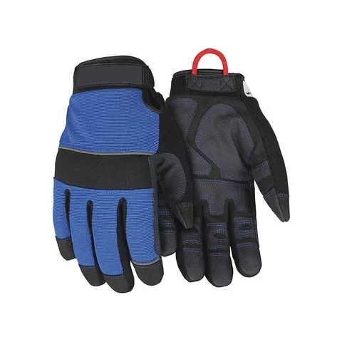 High Dexterity Leather Palm Utility Work Mechanic Manufacturer And Mechanic Glove Safety Assembly Work Gloves For Sale