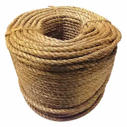 Factory Direct Supply Thickness Natural Jute Rope Twisted Hemp Rope For Craft Dock Decorative Landscape From Bangladesh