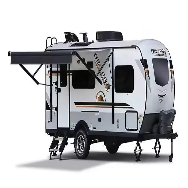 Stainless Steel Rv Camper 4X4 Campers Motorhomes Caravans Rv Travel Trailer Camper For Truck