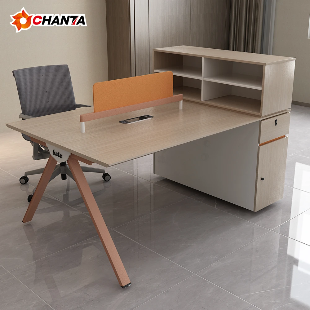 Buy China Manufacturer Office Furniture Counter Table Design 4 People Work Station Fancy Desk