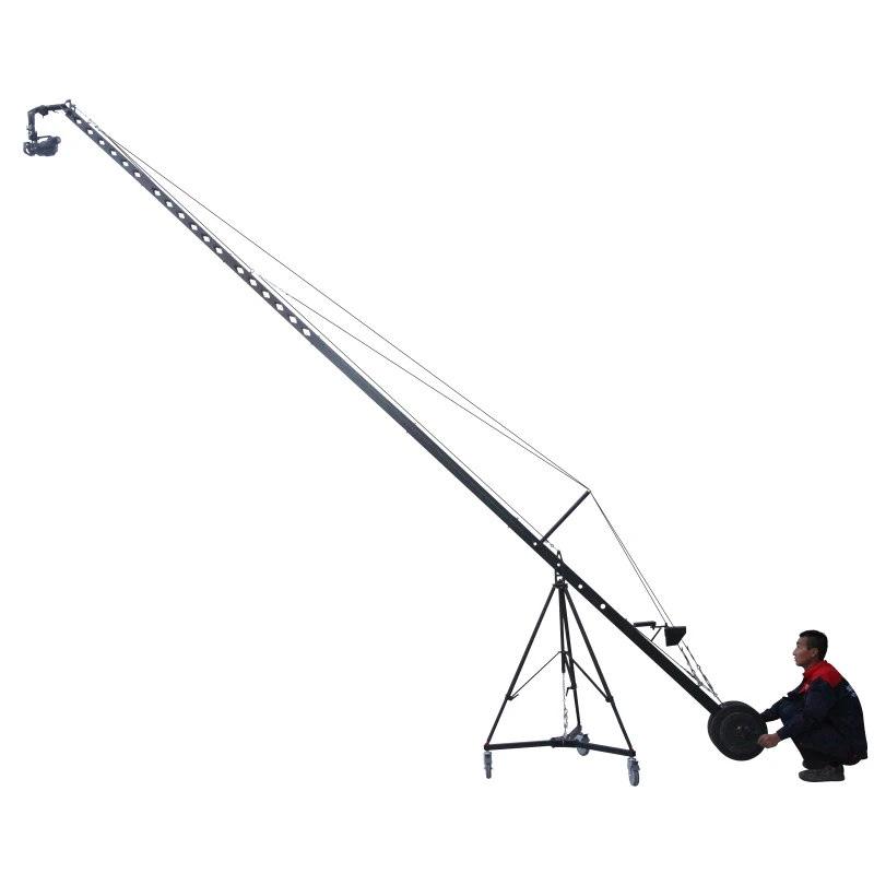 Jianmei 6-8 м jimmy jib dslr фотоаппарат кран оборудование для фотосъемки камеры стрела с дистанционным