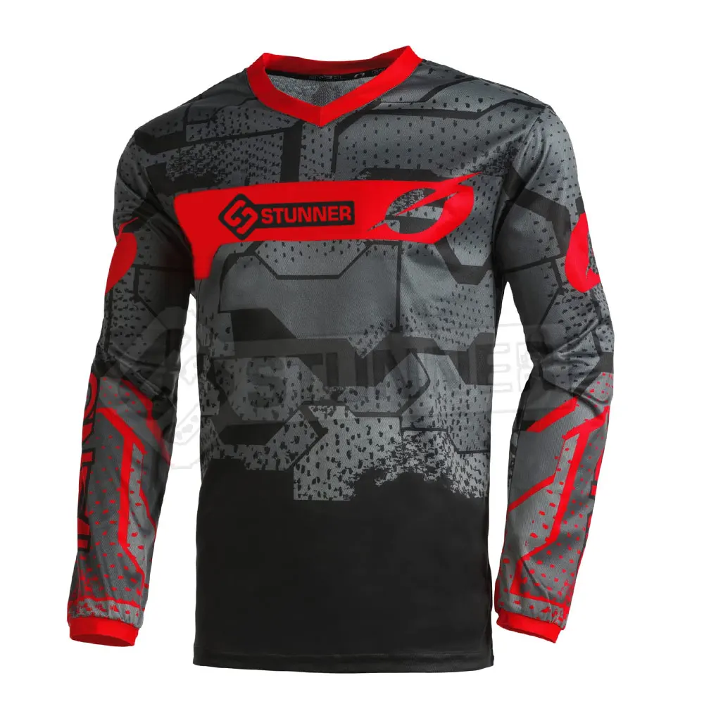 Custom Sublimation Printing Motocross Shirts Motorcycle & Auto Racing Wear Clothing