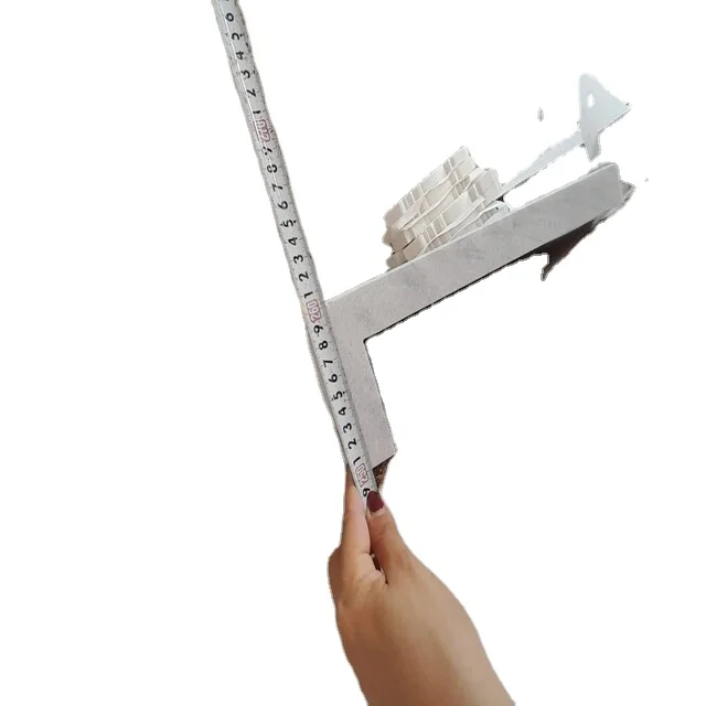 L - Shaped white dolomite marble stone