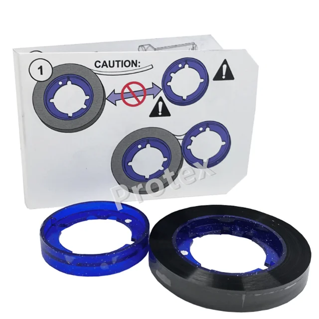 Datacard CE840/CE870 Card Embosser Black Indent Ribbon Datacard 504461-001