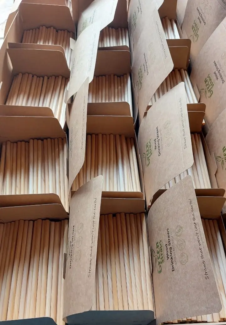 Природный глоток и экономия: бумажные соломинки высшего качества-100% биоразлагаемые перерабатываемые компостируемые