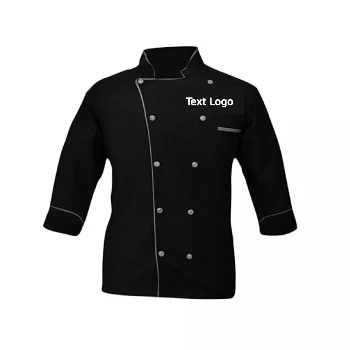 Top Trending Blank Chef uniform Restaurant & Bar Wear Hot Sale Of Red And Black Color Combination Chef Coat For  Unisex  uniform