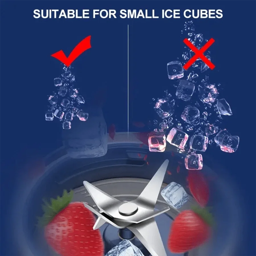 400 ml portable smoothie blender personal bottle usb rechargeable small mini portable fruit juice blender