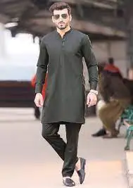 Indian Salwar Kameez and Pakistani Shalwar Kameez  Eid Kurta Designs Embroidered Neckline and Beautiful Collar Wholesale Price