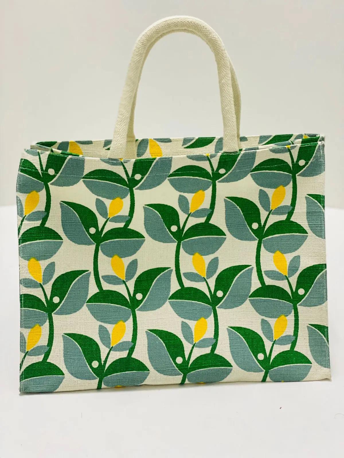 Eco Shopping Bag Set Reusable New Design Jute Microfiber used Custom Printed Three Size Bags Grocery mobile bag from Bangladesh