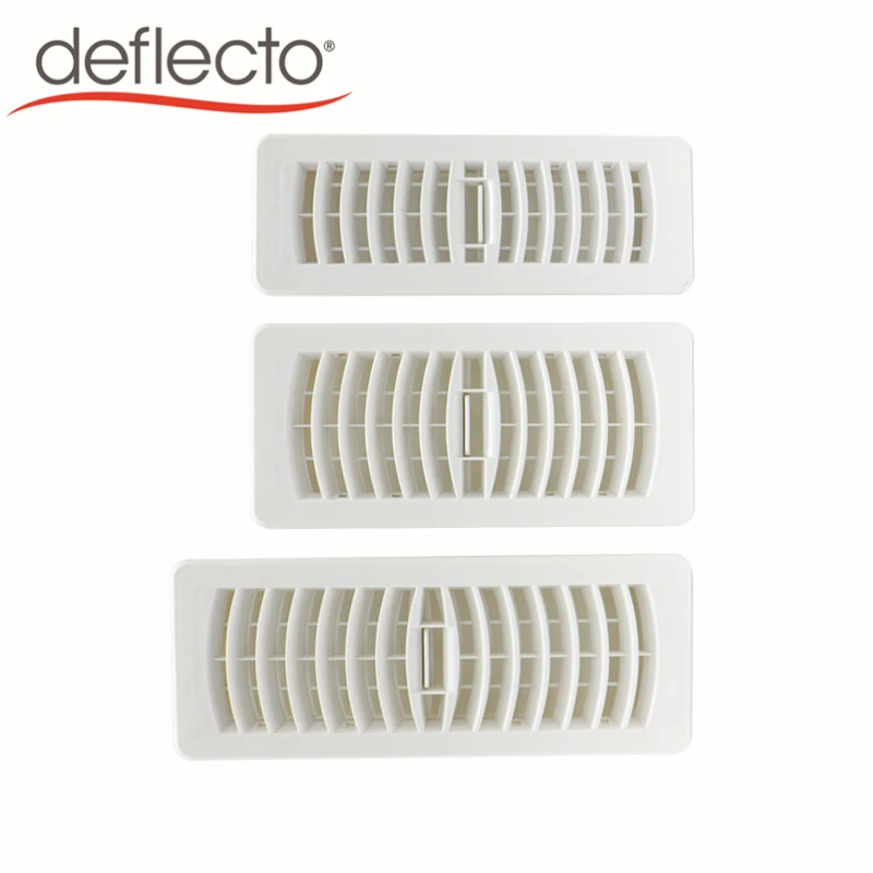 HVAC System Parts Air Ventilation System Plastic White Floor Air Vent Cover4' x 10' Wall Register Vent home best HIGH QUALITY