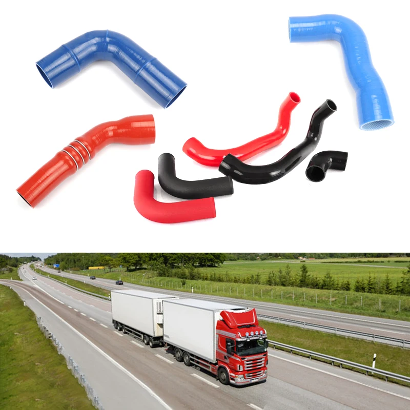 Universal silicone intake hose truck elbow reinforced air hose coolant fuel silicone hose rubber