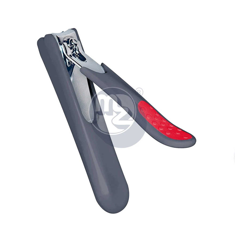 Best Selling 9 cm Plastic Soft Touch Toe Nail Cutter Fingernail and Toenail Clipper Stainless Steel