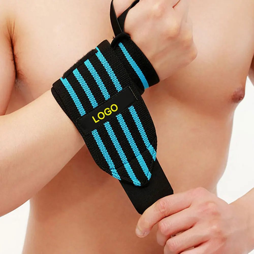Gym Fitness Powerlifting Weight Lifting Wrist Wraps For Heavy Weightlifting Workout