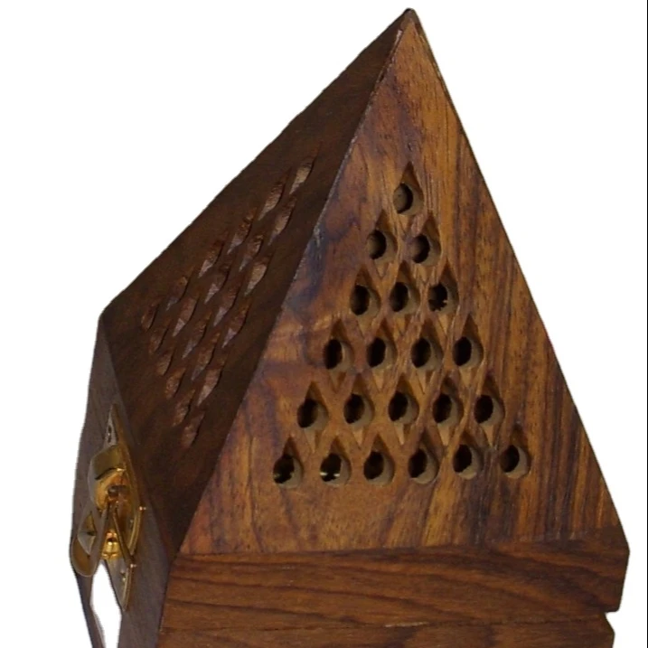 Cone Shape Wooden Incense Holder Special Wood Incense Stick Holder Pure Wood Incense Stick Holder