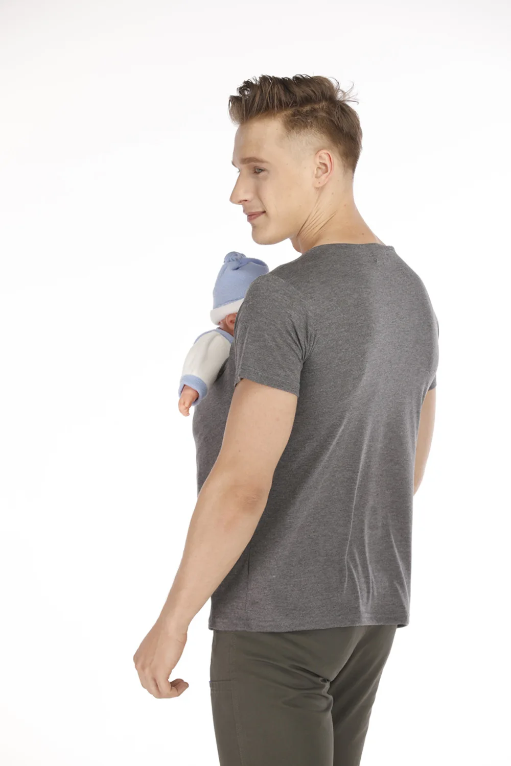 Fashion Clothes Custom Multi-Function 100% Safe Fabric Comfortable Parent Maternity T Shirts