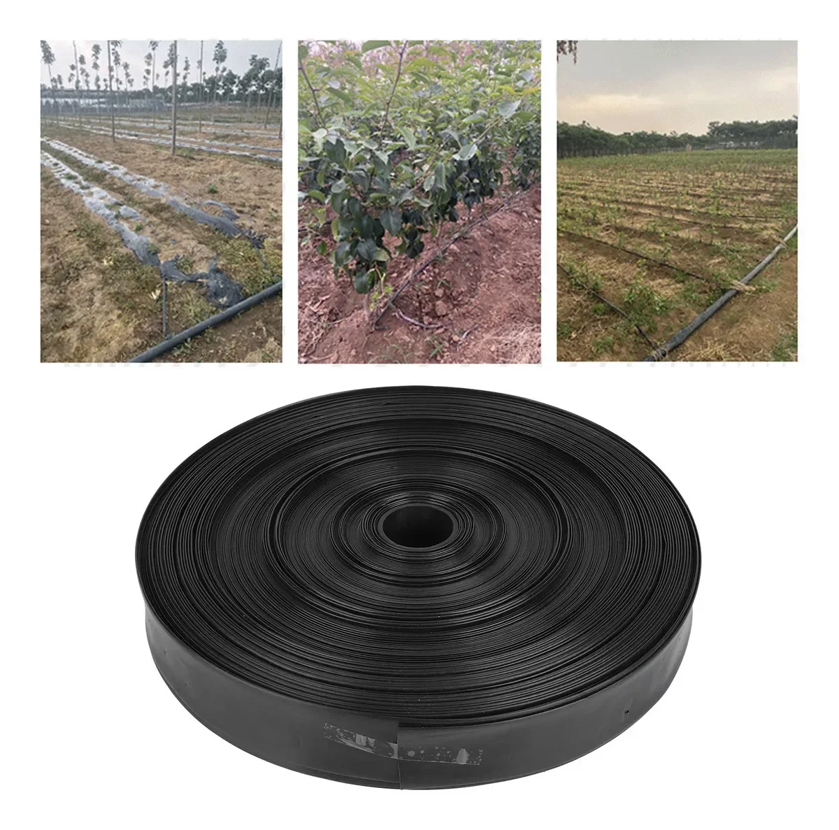 Plentirain Rain Spray tape PE Plastic Material Rain Hose Irrigation Sprinkler Hose