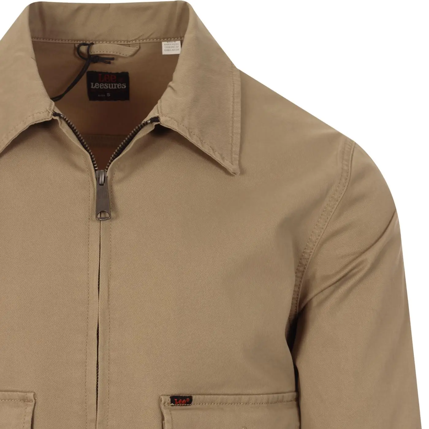 Summer American Latest Men Cotton Twill Casual Trucker Jacket In Garment Wash Cotton Mechanic Short Jacket Twill Work Jacket