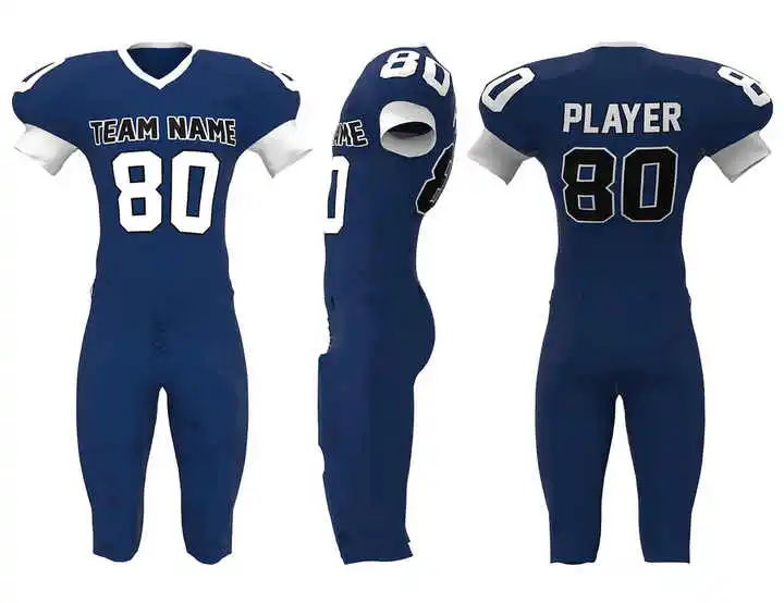 Top Selling Adult Size American Football Uniform Factory Price in Stock Online Sale American Football Uniform for Men