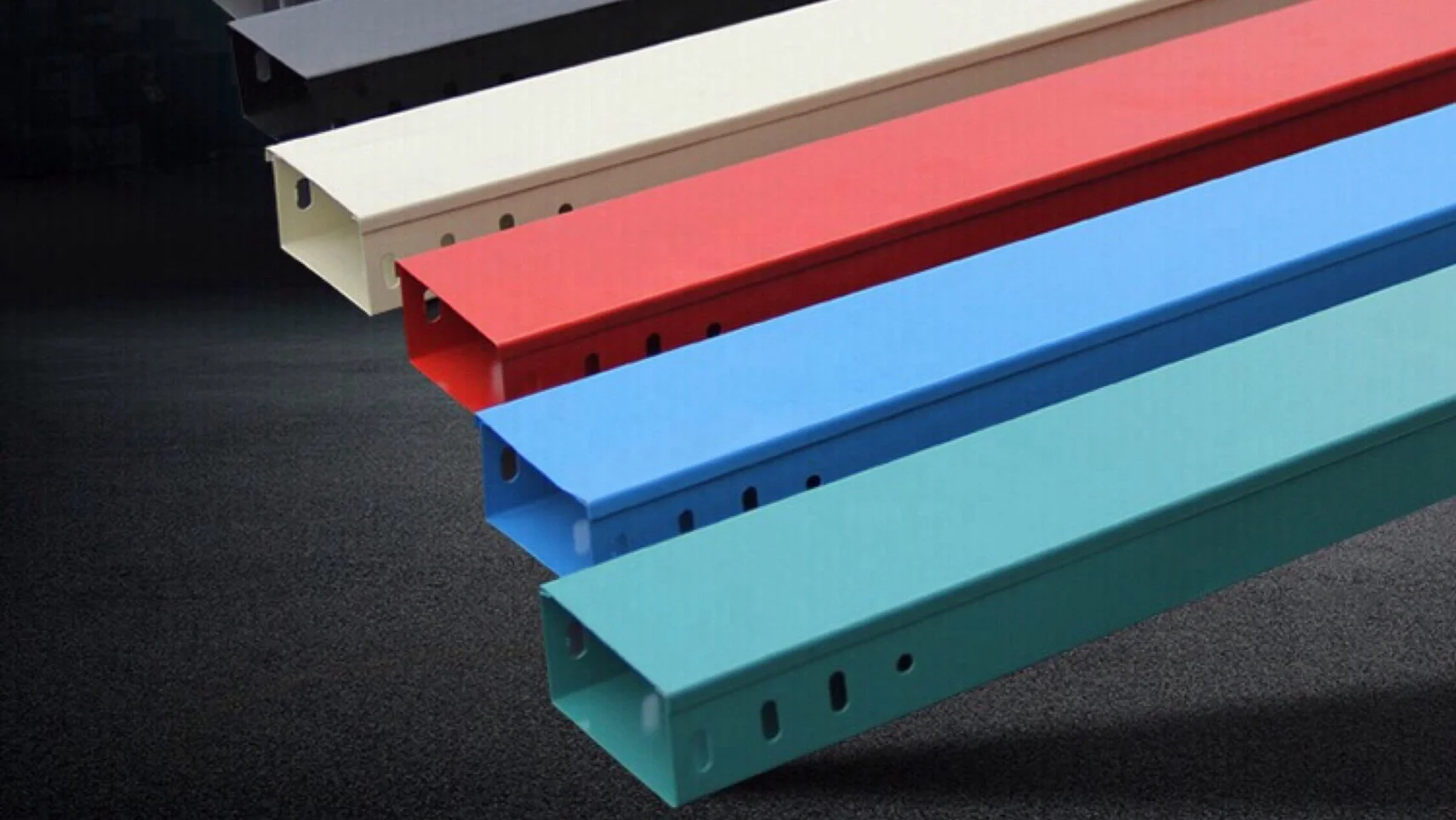 Waterproof Ventilated Cable Tray Support Raceway 0utdoor Galvanized Cable Trunking