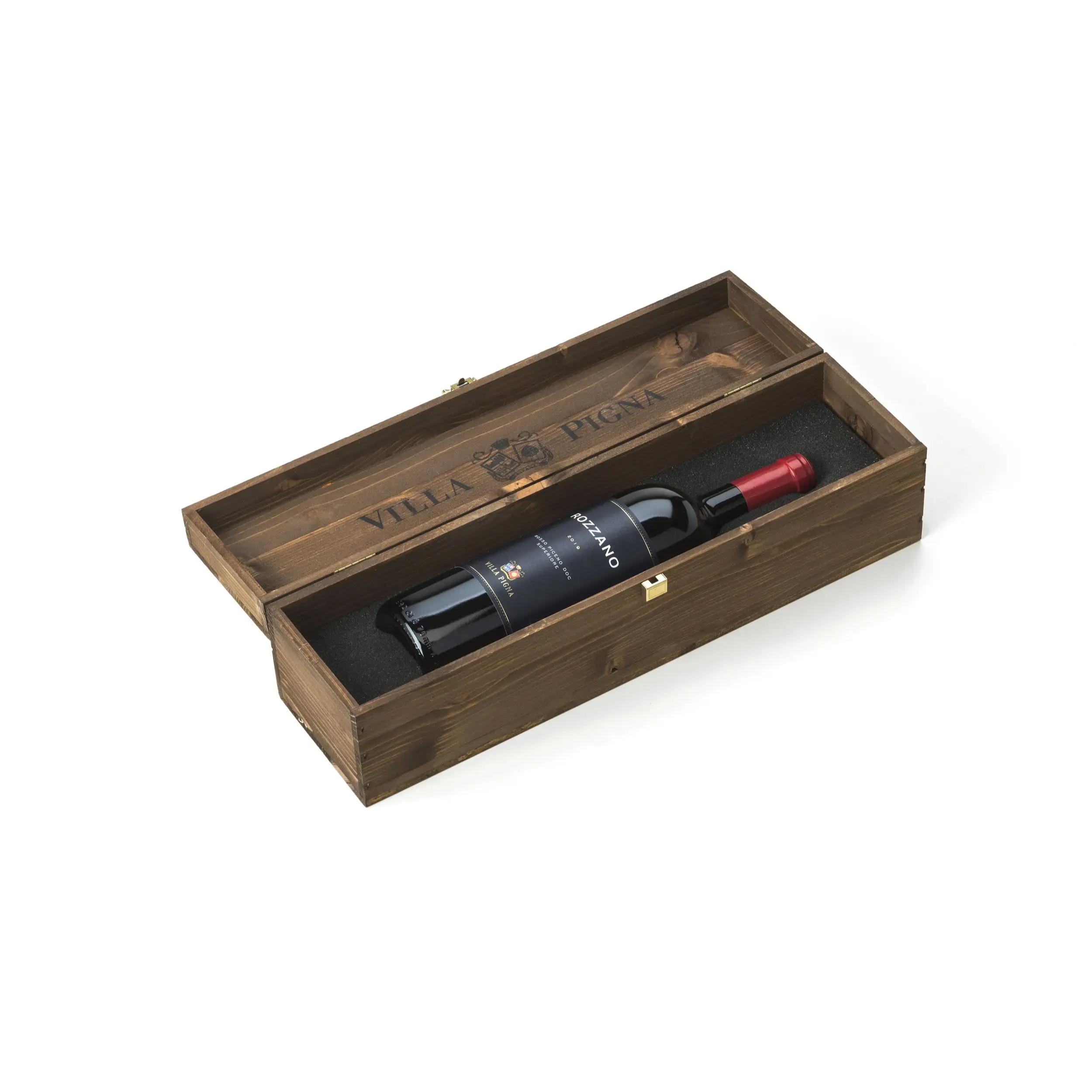 Высококачественный продукт роскошная упаковка деревянная бочонка Rosso Piceno DOC Superiore Rozzano 2019