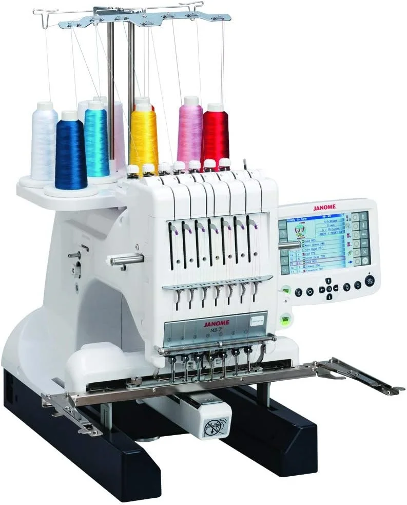 WHOLESALES BEST PRICE MB-7 M B 7 7 Needle Embroidery Machine Plus Deluxe Bonus Kit COMPLETE SET