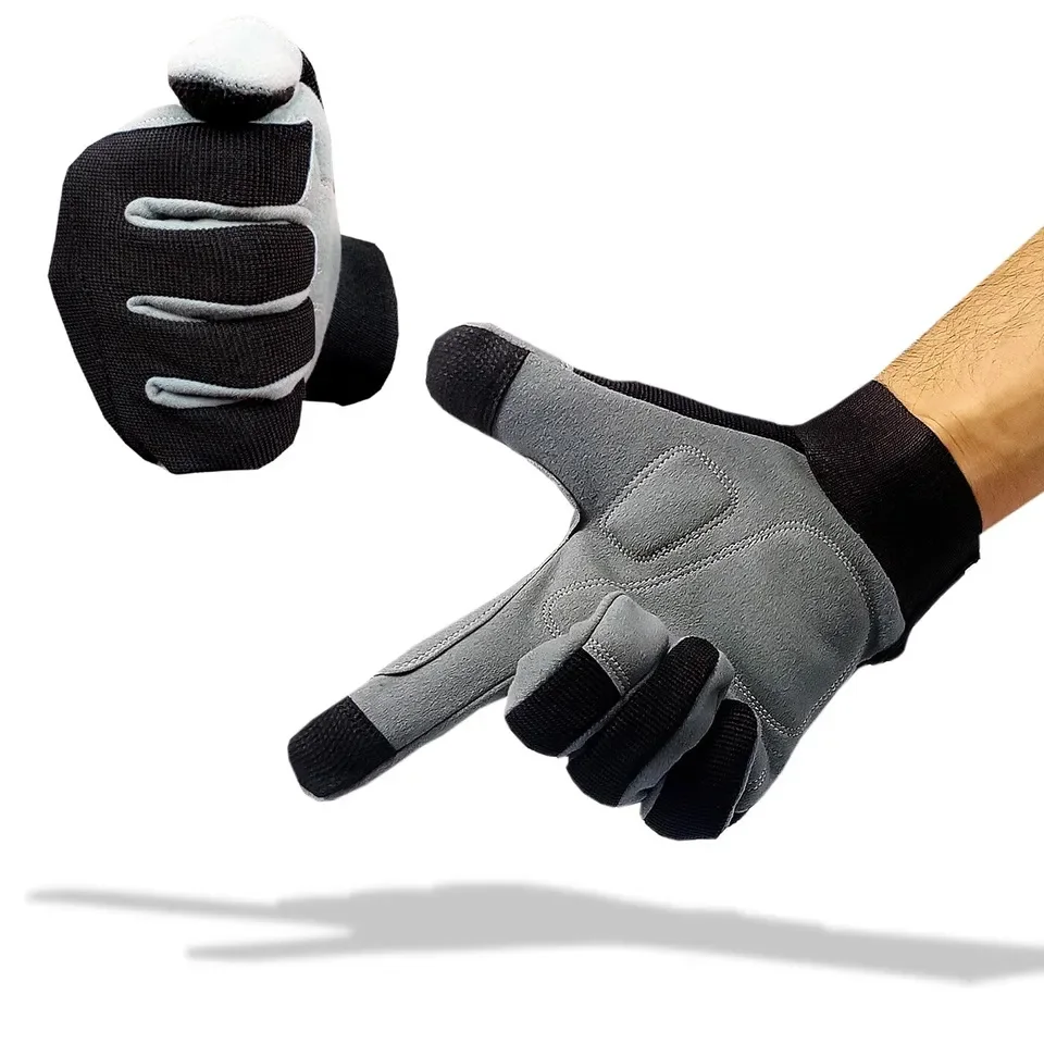 Ladies Nylon Work Gloves for Builders Mechanics Farmers and Gardeners-Work Safety Protection Gloves