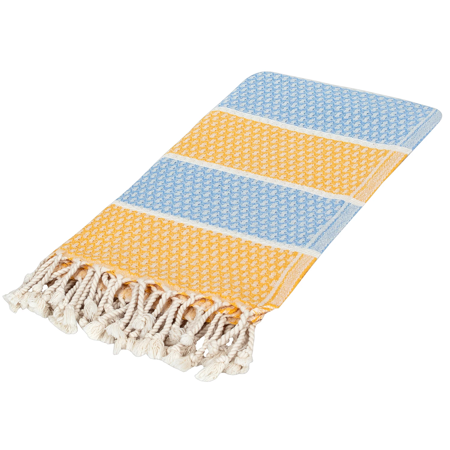 Hiera Turkish Hammam Towel Peshtemal Towel  Wholesale Pestemal 100% Cotton Beach Towel for Sauna