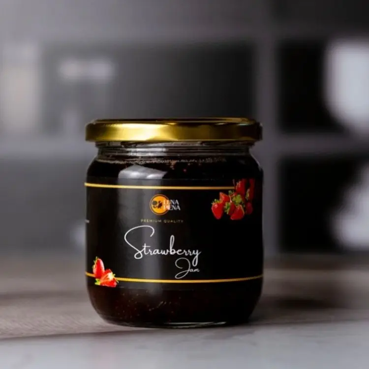 Exquisite 200g Strawberry Jam: Crafted from Seasonally Harvested Fresh Strawberries, Bursting with Natural Flavor and Goodness