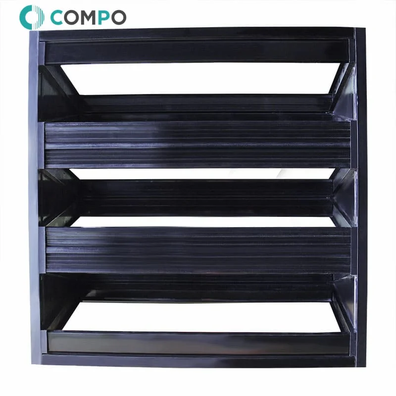 Plastic ABS V-bank frame 4v color black color bule for Industrial air filter