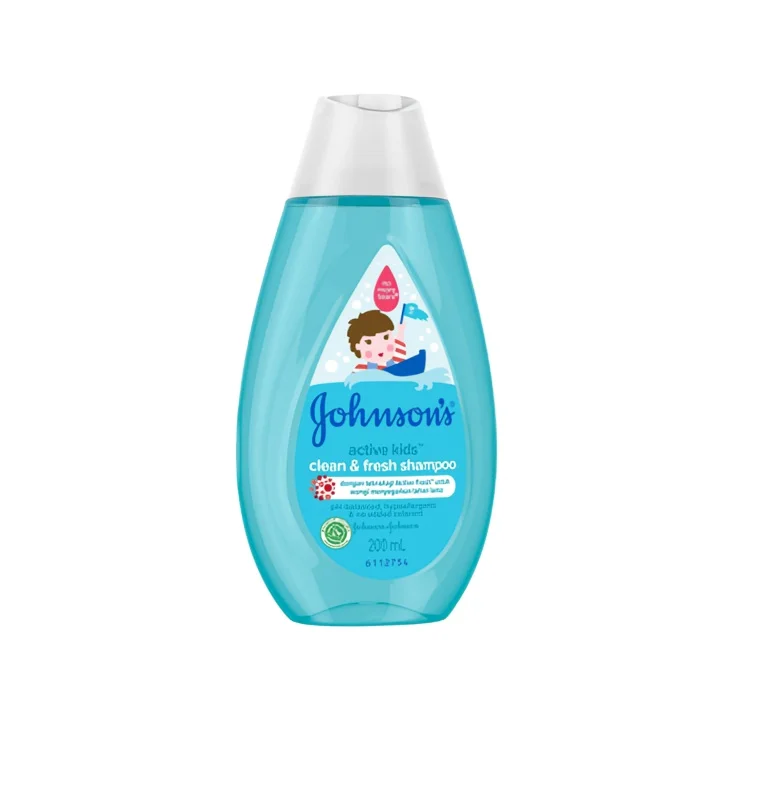 Johnson Baby Shampoo 200ml Active Fresh Variant Fresh Soft Gentle Smells Bottle Pack From Best Brand Baby Shampoo