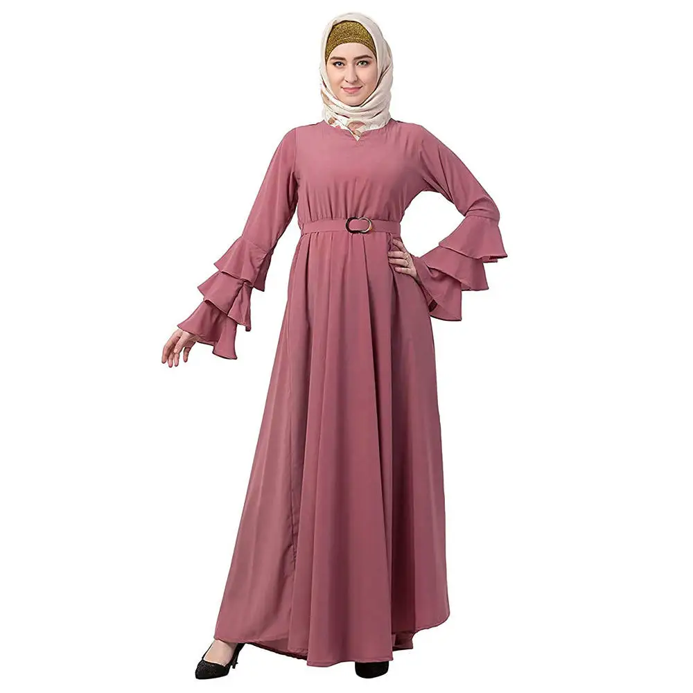 Muslim Women Hijab Dress Prayer Garment Jilbab Abaya Long Khimar Full Cover Ramadan Gown Abayas Islamic Clothes Niqab