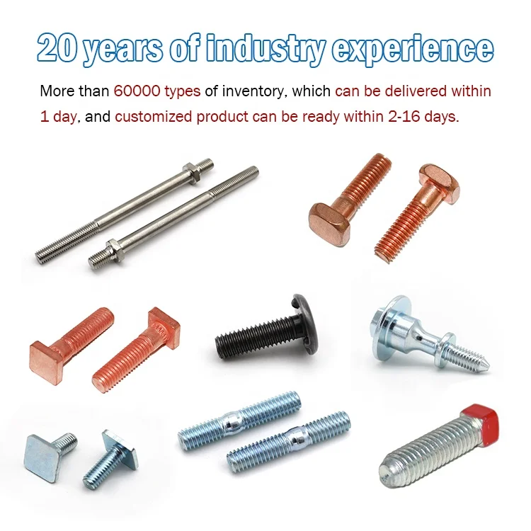 Carbon Steel Square Head Bolt T Type Bolt