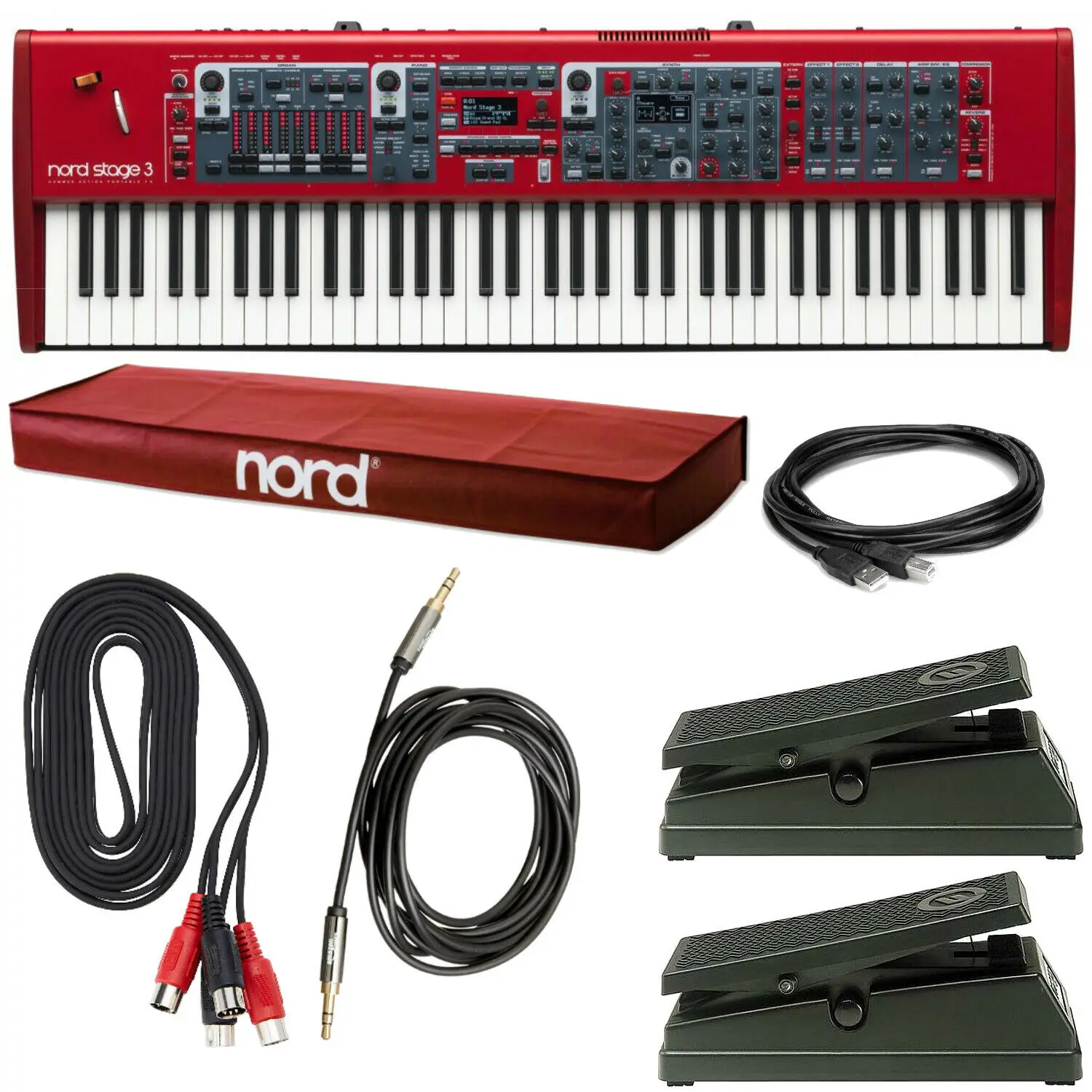 Новый Nord Stage 3 88 пианино полностью Утяжеленный молоток экшн-клавиатура цифровое
